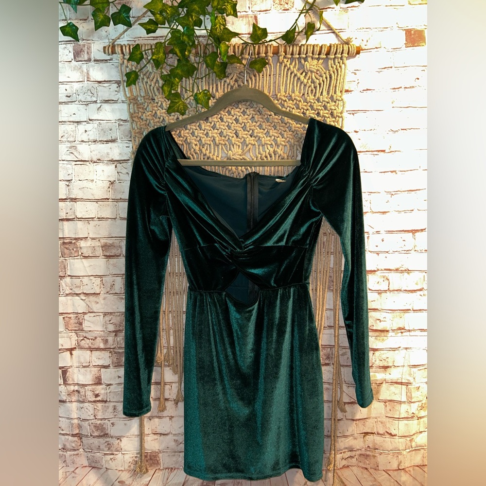 emerald green lucy in the sky dress